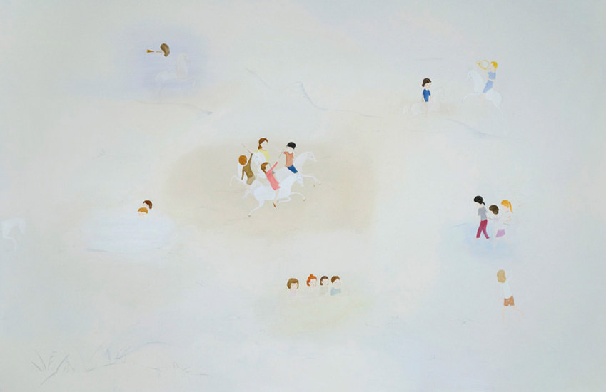 The Women’s Land, 2008, acrylic on canvas, 290 x 195 cm 
