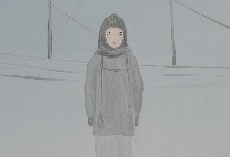 Shackleton, 2017, acrylic on linen, 145 x 196 cm